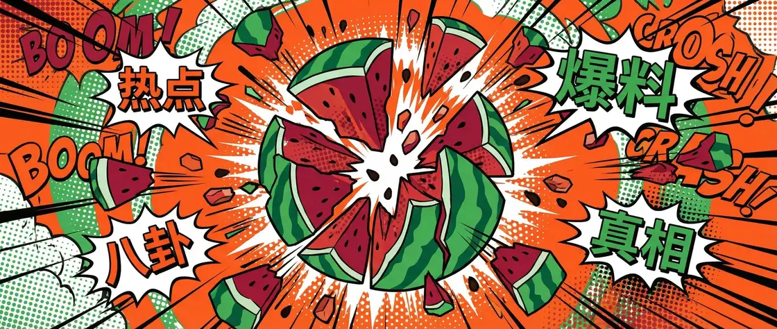 爱嚼冰淇淋 今日头瓜爆炸漫画横幅